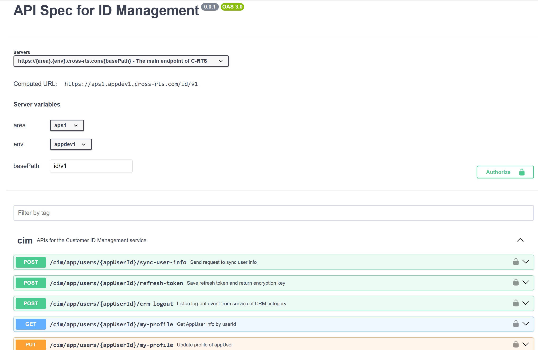 API Spec Example